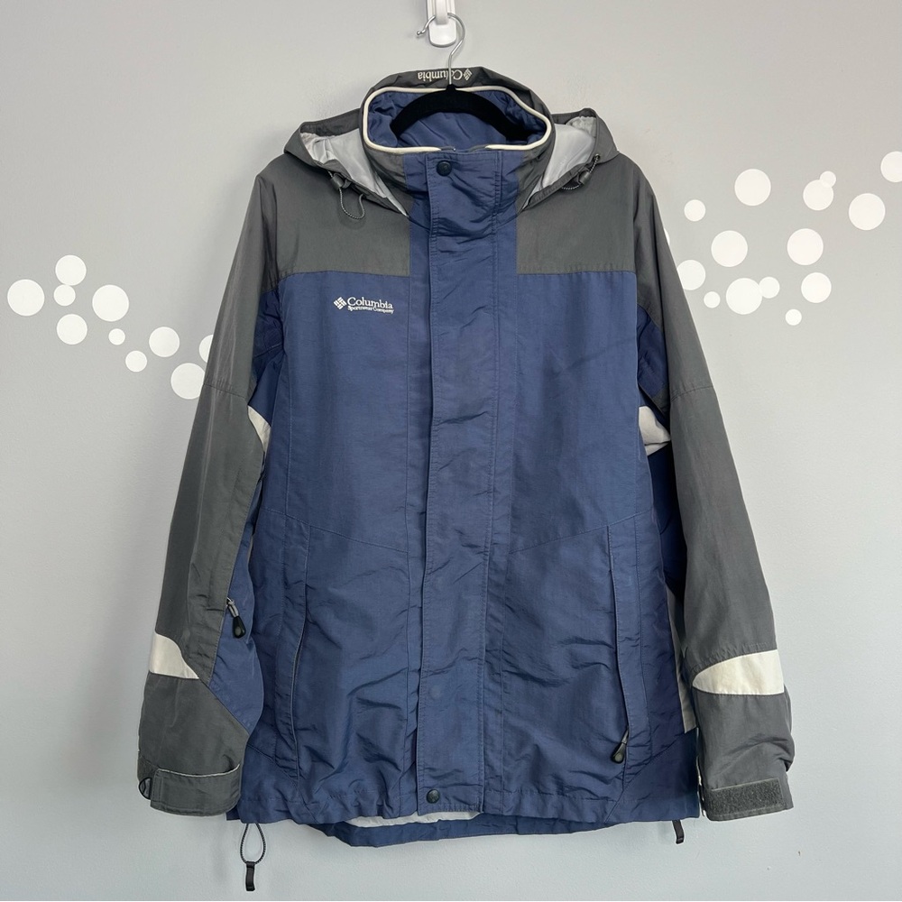 Columbia Interchange Hooded Jacket Size M Waterproof